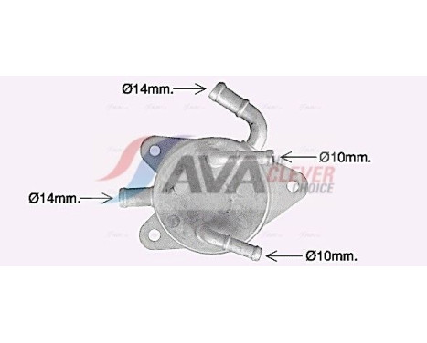 Oil cooler, automatic transmission, Image 3