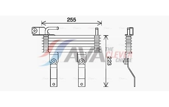 Oil Cooler, automatic transmission