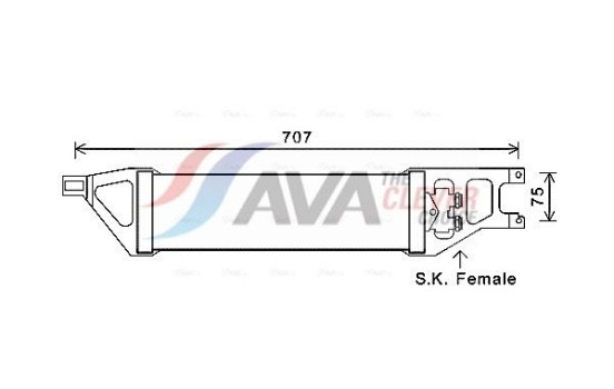 Oil Cooler, automatic transmission