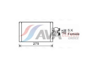 Oil Cooler, automatic transmission