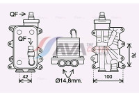 Oil Cooler, automatic transmission