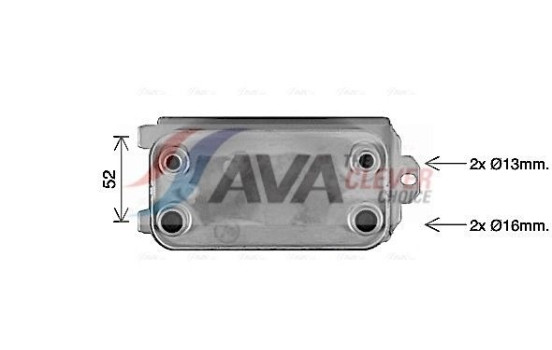 Oil Cooler, automatic transmission, Image 3