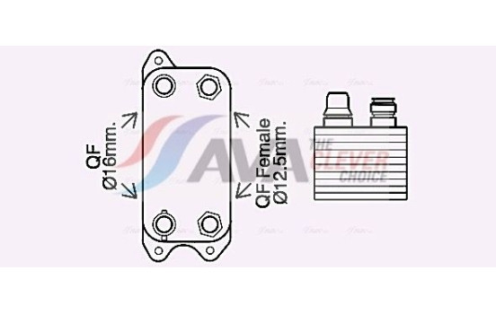 Oil Cooler, automatic transmission
