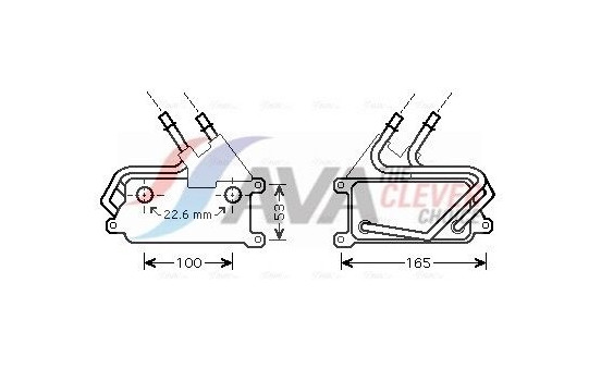 Oil Cooler, automatic transmission