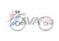 Oil Cooler, automatic transmission