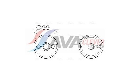 Oil Cooler, automatic transmission