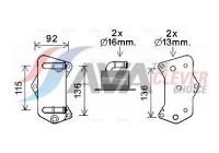 Oil Cooler, automatic transmission
