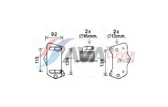 Oil Cooler, automatic transmission
