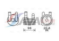 Oil Cooler, automatic transmission