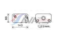 Oil Cooler, automatic transmission