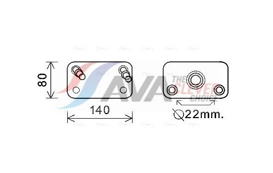 Oil Cooler, automatic transmission