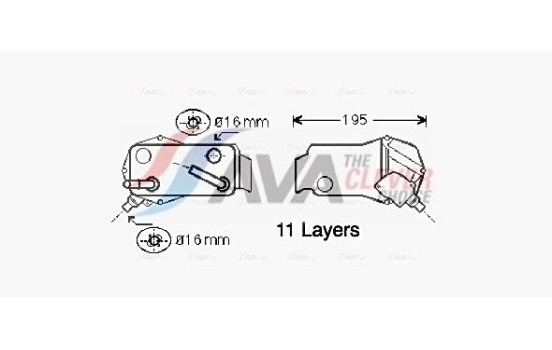 Oil Cooler, automatic transmission