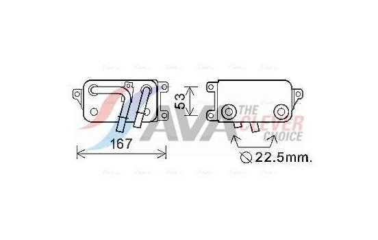 Oil Cooler, automatic transmission