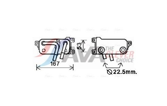 Oil Cooler, automatic transmission