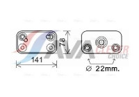Oil Cooler, automatic transmission