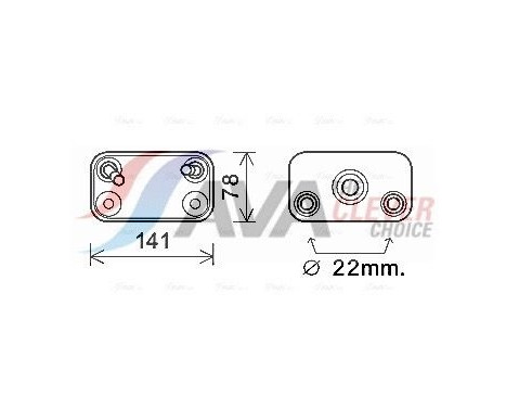Oil Cooler, automatic transmission