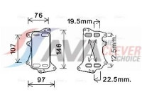 Oil Cooler, automatic transmission