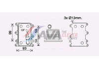 Oil Cooler, automatic transmission