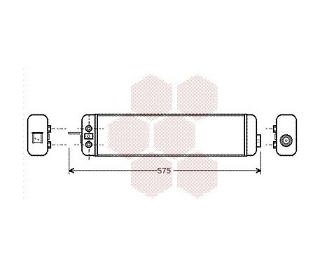 Oil Cooler, engine oil 06003178 International Radiators, Image 2