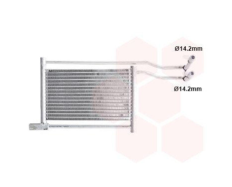 Oil Cooler, engine oil 06003379 International Radiators, Image 2