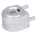Oil Cooler, engine oil 100500 FEBI, Thumbnail 3