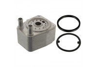 Oil Cooler, engine oil 100746 FEBI