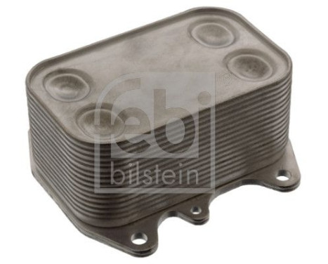 Oil Cooler, engine oil 100750 FEBI, Image 2