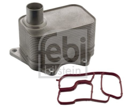 Oil Cooler, engine oil 100856 FEBI, Image 2