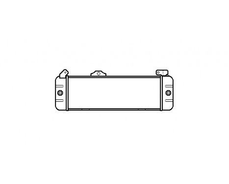 Oil Cooler, engine oil 17003002 Van Wezel