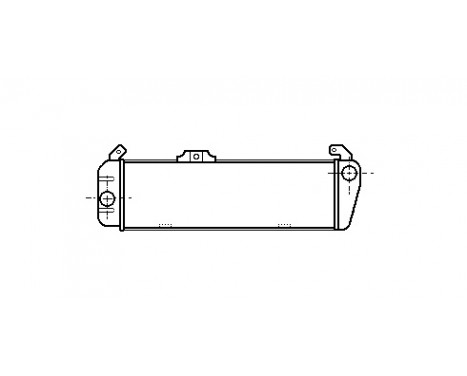 Oil Cooler, engine oil 17003037 Van Wezel