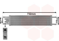 Oil Cooler, engine oil 17013701 International Radiators