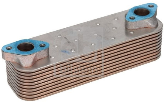 Oil cooler, engine oil 180547 FEBI