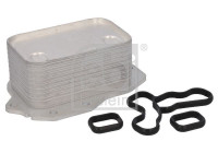 Oil cooler, engine oil 195996 FEBI