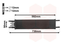 Oil Cooler, engine oil 21013701 International Radiators