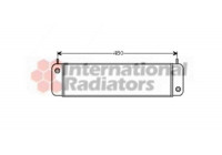 Oil Cooler, engine oil 30003010 Van Wezel