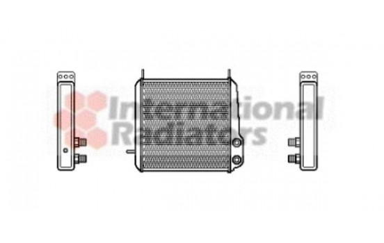 Oil Cooler, engine oil 30003166 Van Wezel