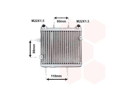 Oil Cooler, engine oil 30003533 International Radiators