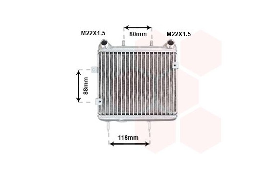 Oil Cooler, engine oil 30003533 International Radiators