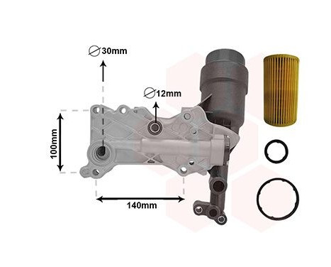 Oil Cooler, engine oil 30013703 International Radiators, Image 2