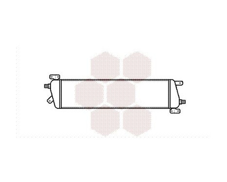 Oil Cooler, engine oil 37003148 Van Wezel, Image 2