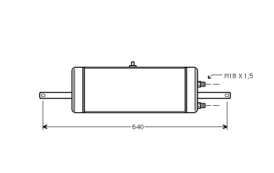 Oil Cooler, engine oil 37003237 Van Wezel