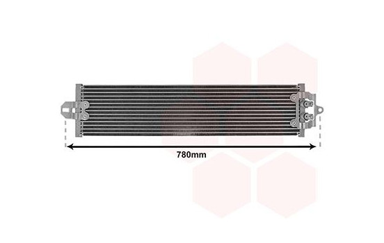 Oil Cooler, engine oil 58003218 International Radiators, Image 2