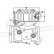 Oil Cooler, engine oil 90582 Nissens