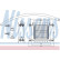 Oil Cooler, engine oil 90634 Nissens