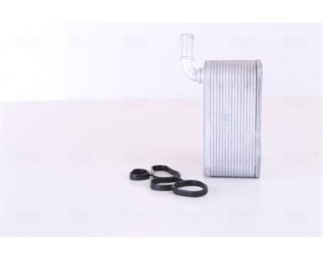 Oil Cooler, engine oil 90660 Nissens, Image 4