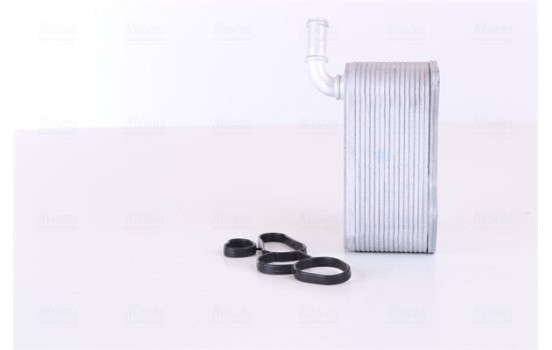 Oil Cooler, engine oil 90660 Nissens, Image 4