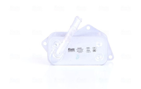 Oil Cooler, engine oil 90689 Nissens, Image 3