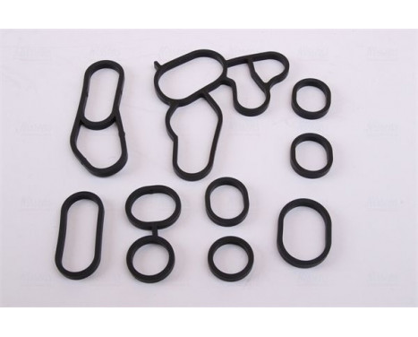 Oil Cooler, engine oil 90700 Nissens, Image 8