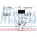 Oil Cooler, engine oil 90706 Nissens