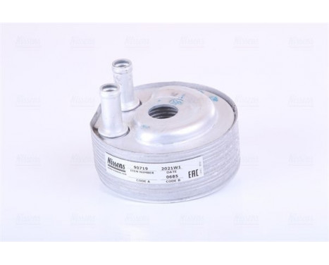 Oil Cooler, engine oil 90719 Nissens, Image 6